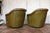 Vintage Pair of Leather Channel-Tufted Club Chairs by Martin/Brattrud, 1987 For Sale - Image 10 of 18