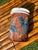 Sienna Signed 6.5” Terracotta Studio Pottery Vase With Sculptural Wavy Rim For Sale - Image 8 of 10