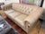 A handsome Bernhardt leather chesterfield sofa with classic English-inspired lines and an inviting, tailored presence. The...