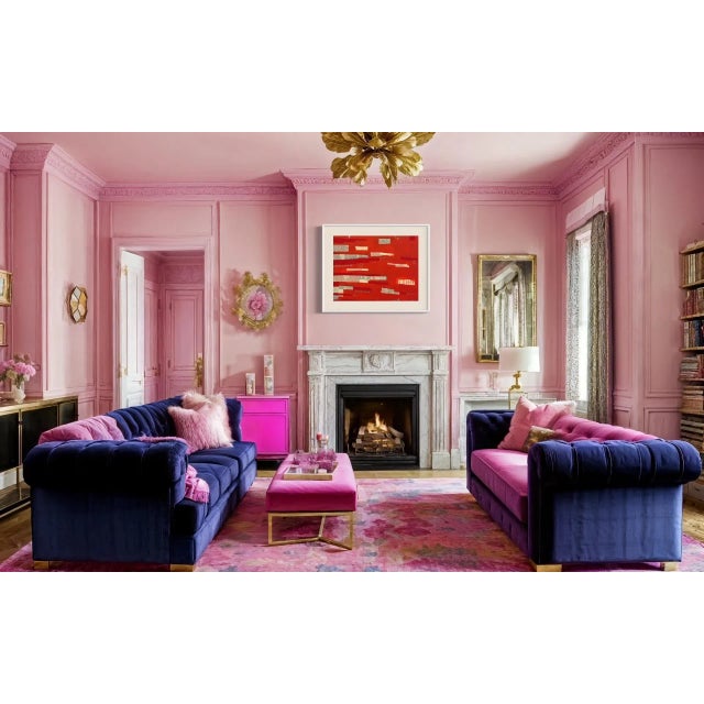 Contemporary Contemporary Mixed Media Painting, "La Brea #7" For Sale - Image 3 of 6