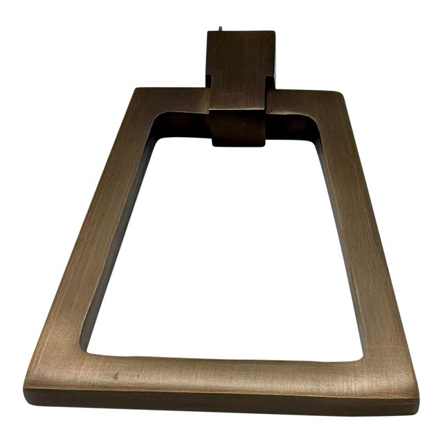 Baker Modern Pull Antique Brass For Sale