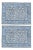Anna Blue Placemats - a Pair For Sale