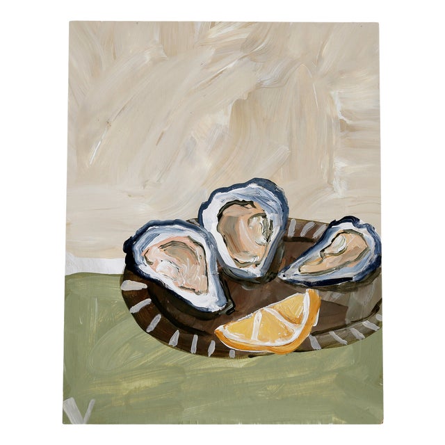 Vynka Hallam, The Oyster, Acrylic For Sale