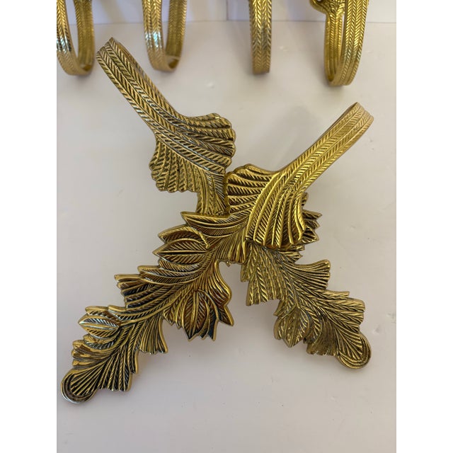 1960s Vintage Hollywood Regency Curtain Tie Backs - Set of 6 For Sale - Image 5 of 7