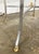 Silver Vintage NeoClassical Maison Jansen Style Steel and Brass Hoofed Table For Sale - Image 8 of 8