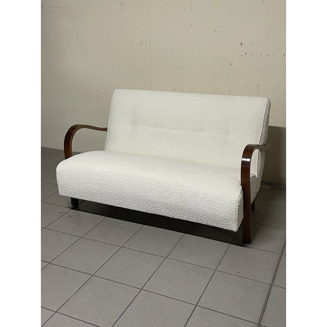 Two-Seater Sofa, Italy, 1940s For Sale - Image 10 of 18