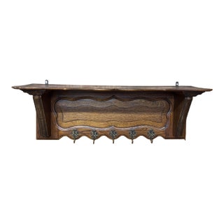 Vintage French Pot Rack or Coat Rack For Sale