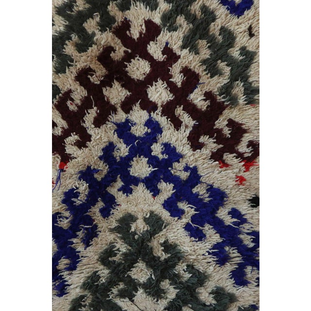 1980s Moroccan Vintage Talsint Rug - 1'11" X 5'2" Ft For Sale - Image 5 of 6