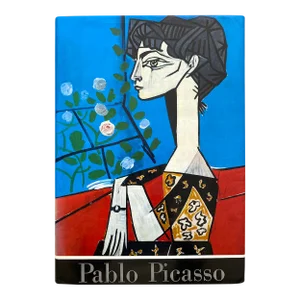 Pablo Picasso Vintage 1955 1st Edtn Mid Century Modern Lithograph Print Landmark Volume Large Hardcover Modern Art Book