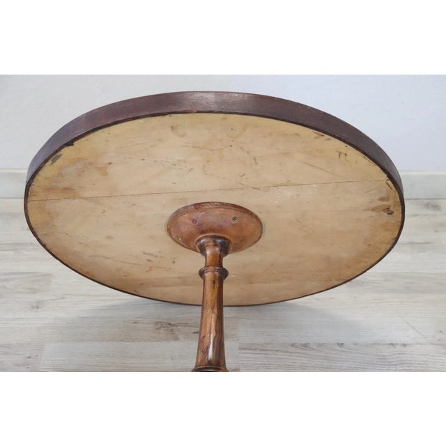1930s Vintage Marquetry Wood Coffee Table, 1930s For Sale - Image 5 of 8