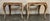Maitland - Smith Pair of Maitland Smith Style Stone Tables With Glass Tops For Sale - Image 4 of 8