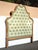 French Provincial Headboard ~ French Provincial Louis XVI Style Green Tufted Full Queen Headboard For Sale - Image 3 of 15