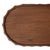 2020s Scalloped Oval Wood Console Table For Sale - Image 5 of 12