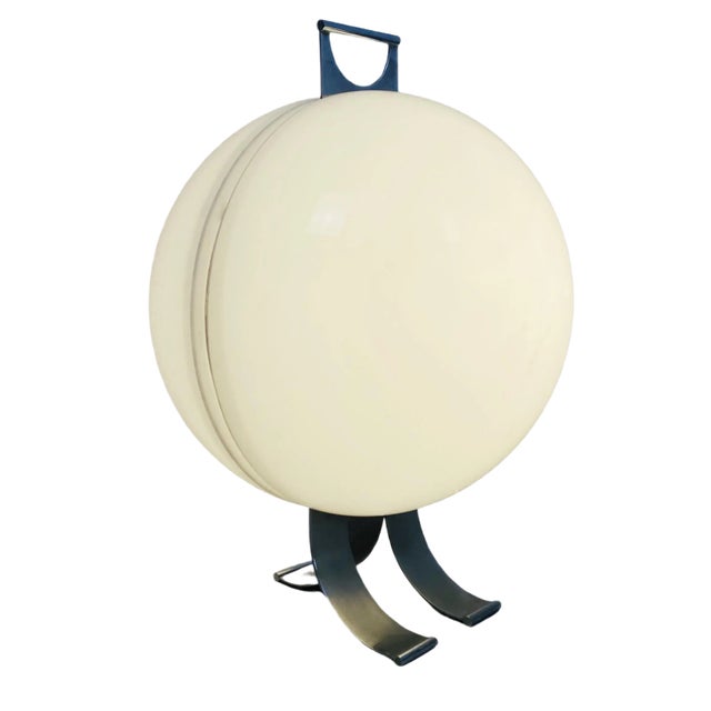 Mid-Century Modern Italian Sfera Table Lamp by Beni Cuccuru for Ecolight, 1972 For Sale
