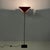 Italian modern floor lamp Kasuko in red metal by De Pas D’Urbino Lomazzi, 1970sFloor lamp mod. Kasuko with square base....