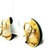 Vintage Maz 14k Gold Onyx and Diamond Clip Earrings, A Pair For Sale In Miami - Image 6 of 16