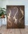 Folding Screen Large Antique Wooden Hand Painted For Sale - Image 4 of 12
