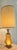 Tall Vintage Mid-Century Modern (Mcm) Hollywood Regency Style Amber Glass Table Lamp With Nightlight Feature For Sale - Image 9 of 12