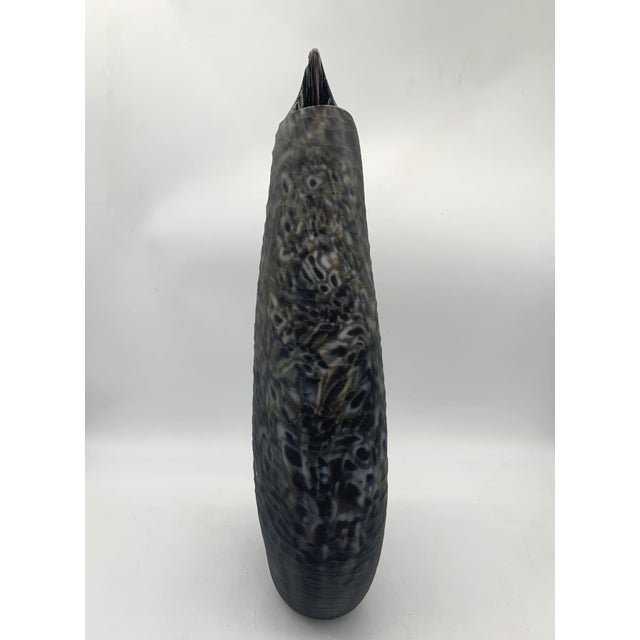 Glass Murano Glass Vase by Paolo Crepax, 1990 For Sale - Image 7 of 8