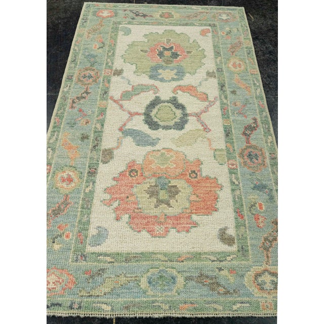 Turkish Oushak Rug 2'10" x 5' #20211 Explore a curated collection of hallway runners, wool rugs, and handmade masterpieces...