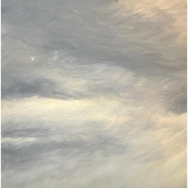 Claude Sauthier, Shaft of Light, Oil on Wood, 1970s For Sale - Image 7 of 12