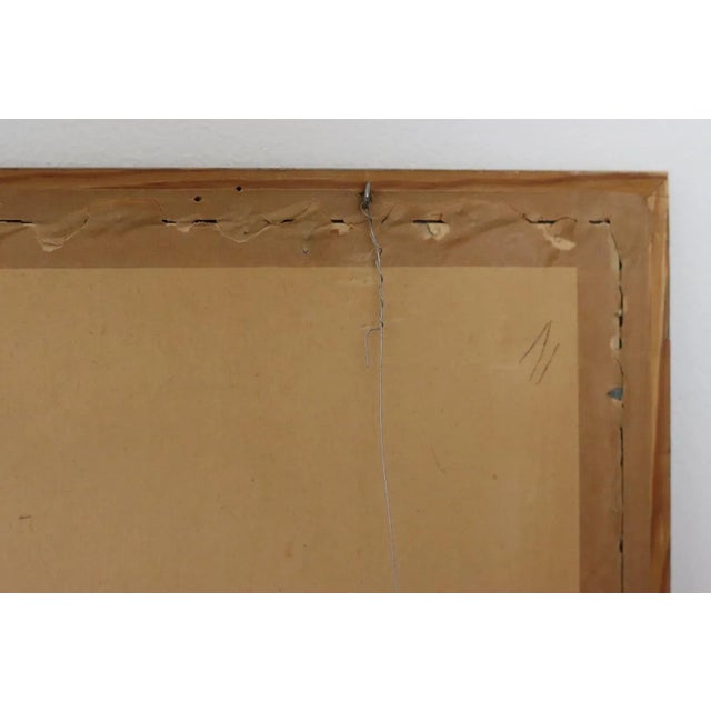 Jonne Bergström, Street, 1952, Watercolor, Framed For Sale - Image 6 of 10