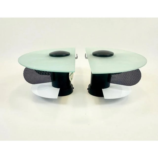 1980s Wall Lamps by Giuliana Gramigna for Quattrifolio, 1980s, Set of 2 For Sale - Image 5 of 13