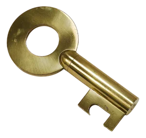 Large Modern Brass Cork Screw by Carl Auböck, 1950s