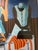 2000 - 2009 Jacob Lawrence Framed Exhibition Poster "Ironers" – Custom Pop-Art Orange Gallery Frame For Sale - Image 5 of 7
