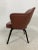 Wood 1960s Vintage Eero Saarinen for Knoll Style Vinyl Arm Chair For Sale - Image 7 of 10