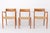 Brown Mid-Century Modern Model 77 and 57 Dining Chairs in Teak and Cord by Niels Otto (N. O.) Møller for j.l. Møllers, Denmark, 1960s, Set of 6 For Sale - Image 8 of 8