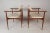 Pair of Mid-Century Modern Walnut Armchairs For Sale In New York - Image 6 of 13
