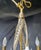 Art Deco Style Crystal Nine Light Chandelier For Sale - Image 4 of 15
