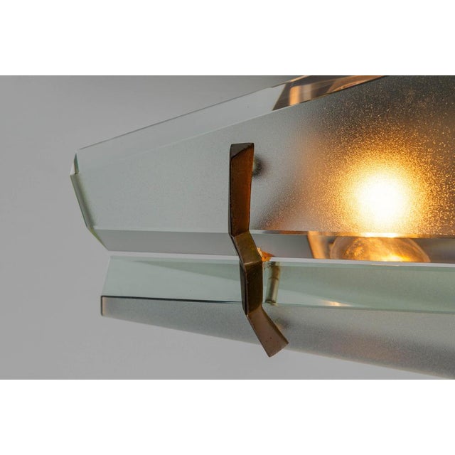 Model 1937 Flush Mount by Max Ingrand for Fontana Arte, 1960 For Sale - Image 9 of 14