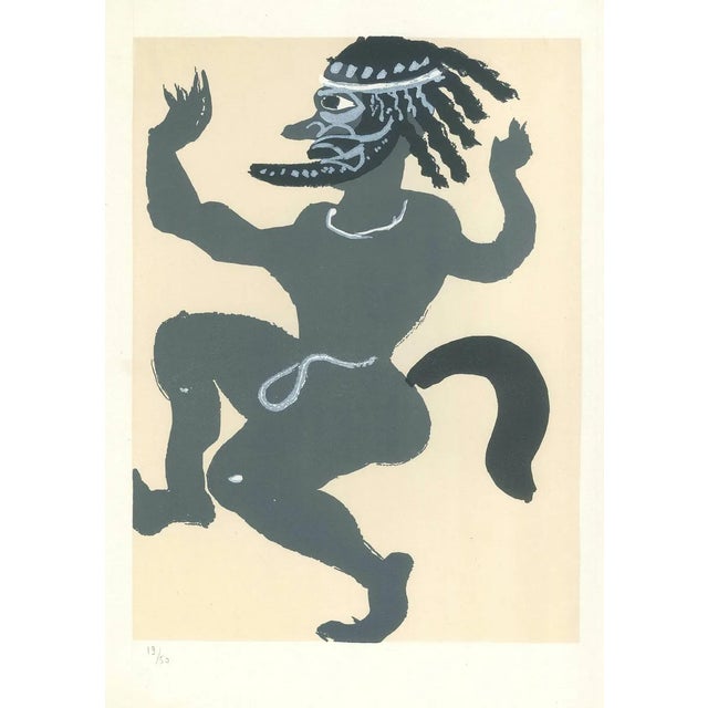 The Dance - Original Lithograph by A. Derain - 1960s 1960s For Sale