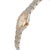 Modern Ladies Omega Constellation Mini 22.5mm 18k Yellow Gold Steel Quartz Watch For Sale - Image 3 of 9