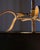 Dark Green 19th-Century French Bouillotte Chandelier in Tole and Bronze For Sale - Image 8 of 9