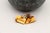 Gold Brooch with Flower Appliqué For Sale - Image 3 of 6