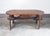 Rustic handcrafted table entirely in solid wood, made with the elements of an old wagon, in particular the axle and its...