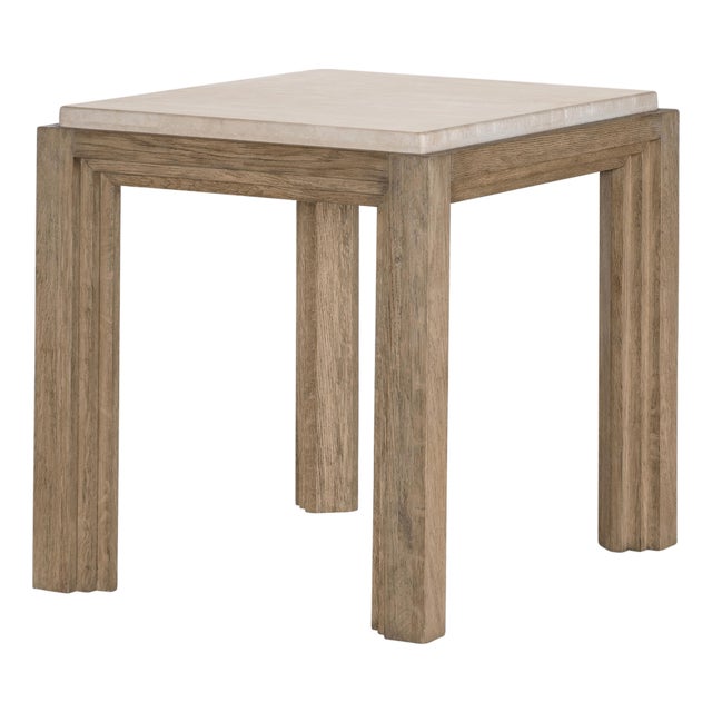 Century Furniture Monterey Lamp Table - Light For Sale