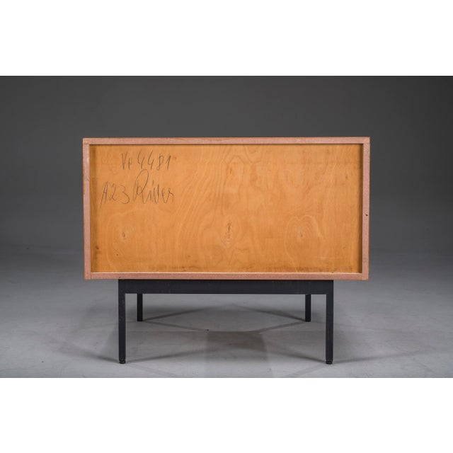 Brown Teak Cabinet by Dieter Waeckerlin for Behr Möbel, Germany, 1960s For Sale - Image 8 of 13