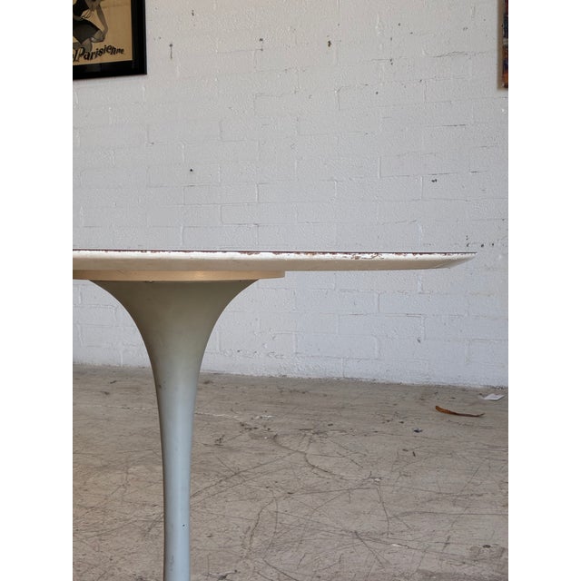 Knoll Eero Saarinen Petite Tulip Table for Knoll For Sale - Image 4 of 5