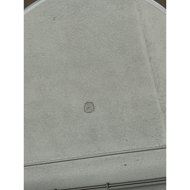 Round Bronze Crystal Mirror from Veca, Italy, 1960s For Sale - Image 6 of 7