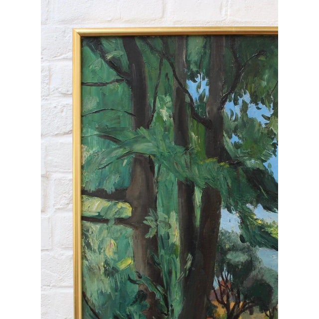 Corsican Chestnut Trees by Charles Kvapil, 1933 For Sale - Image 4 of 18