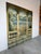 Hollywood Regency Vintage Hand-Painted Four-Panel Folding Screen – Architectural Landscape Room Divider For Sale - Image 3 of 12