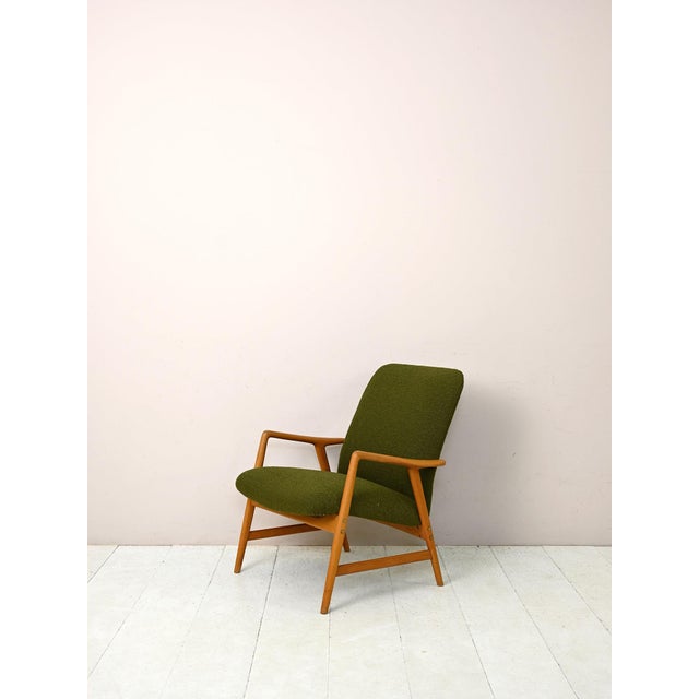 Scandinavian Armchair by Alf Svensson, 1960s For Sale - Image 11 of 11