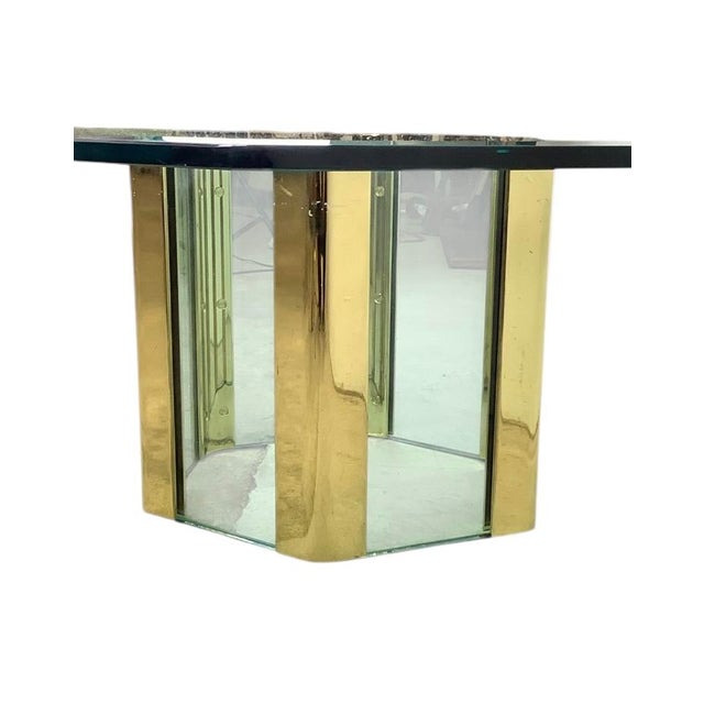 1960s Vintage Hexagonal Coffee Table After Leon Rosen For Sale In Boston - Image 6 of 8