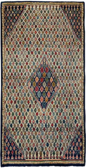 Vintage Persian Hamadan Rug – Size: 2' 5" X 4' 7"