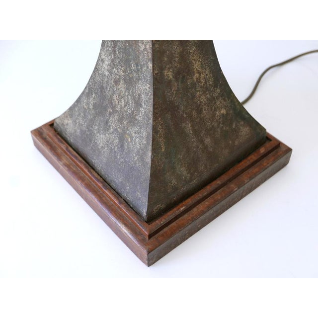 Verdigris Bronze Floor Lamp by Stewart Ross James for Hansen Lighting, 1960s For Sale - Image 15 of 18