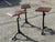 Industrial Factory Edwardian Metal Cast Iron & Wood Machinists Tables, Set of 3 For Sale - Image 13 of 18